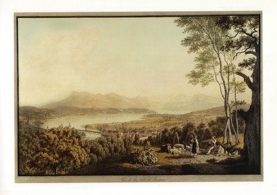 View of the City of Lucerne by J. J. Bidermann